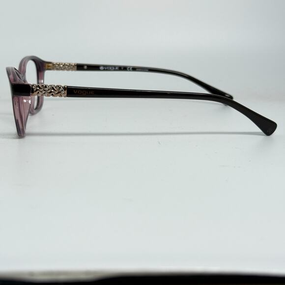 VOGUE VO 5139-b 1941 Eyeglasses Frames Black Pink Full Rim 52-17-140 H18851 - Picture 2 of 7